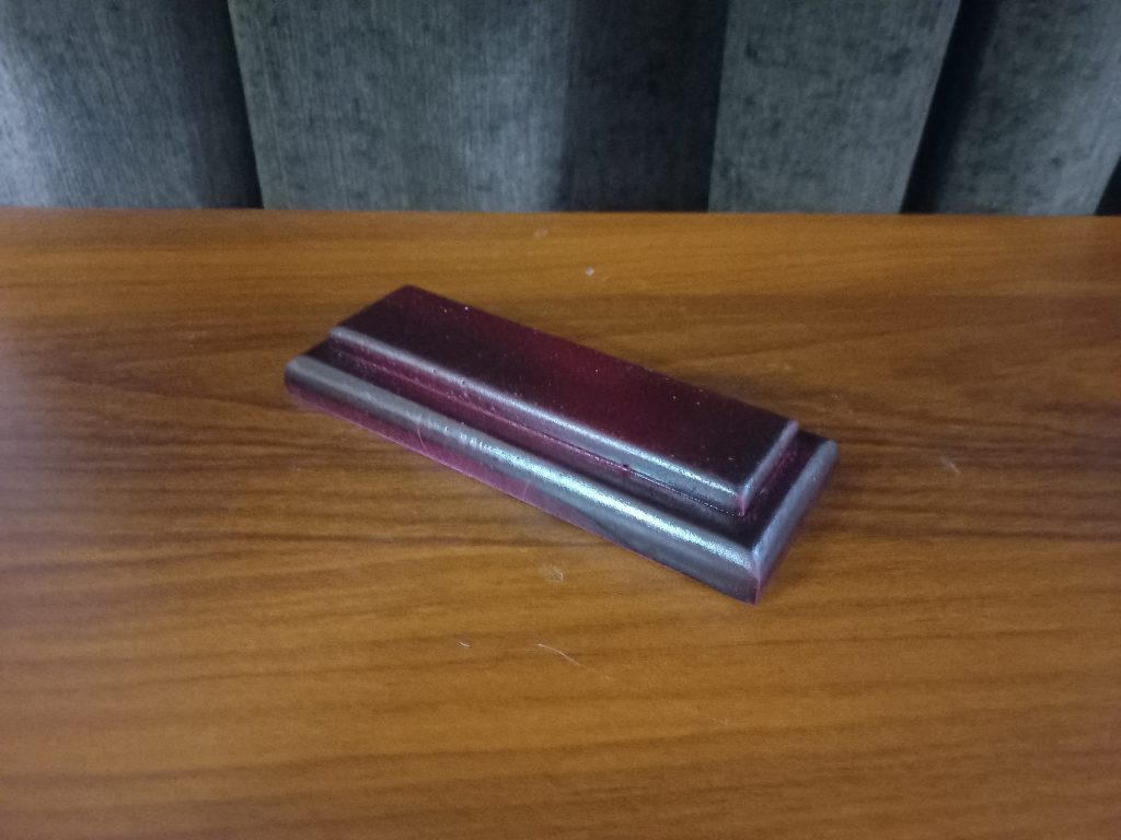 پایه تندیس مستطیلی دو پله
